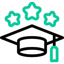 Icon representing an educational institution